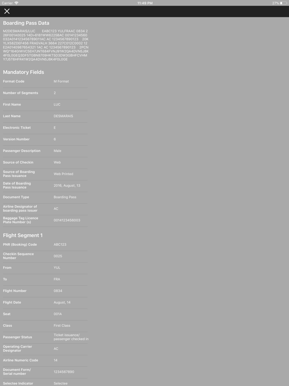 Screenshot #5 pour YourCheck-In - Pass Scanner