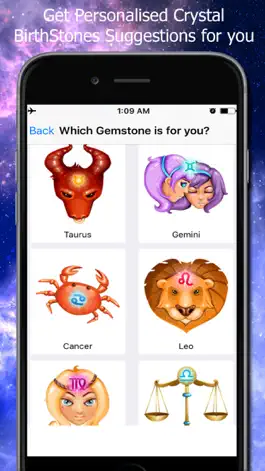 Game screenshot Chakra Birthstones Crystals Astrology Horoscope apk