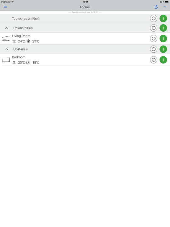 Screenshot #5 pour Daikin Online Controller