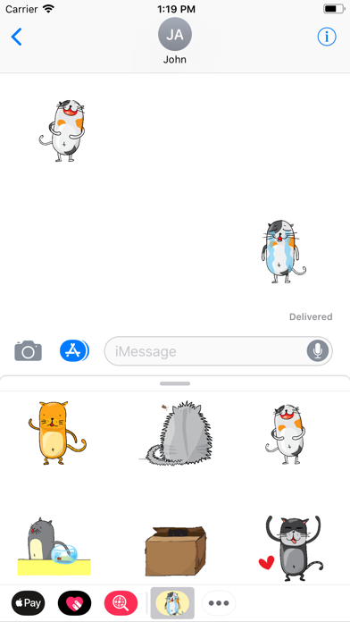 Screenshot #2 pour Funny Neko Cat Animated