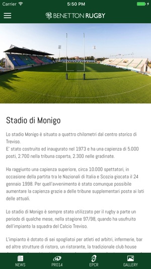 Benetton Rugby Official App(圖2)-速報App