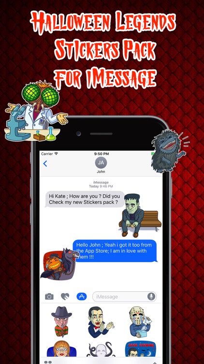 Halloween Legends Stickers !