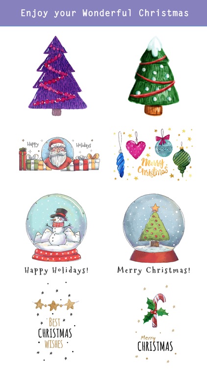 Beautiful Watercolor Christmas