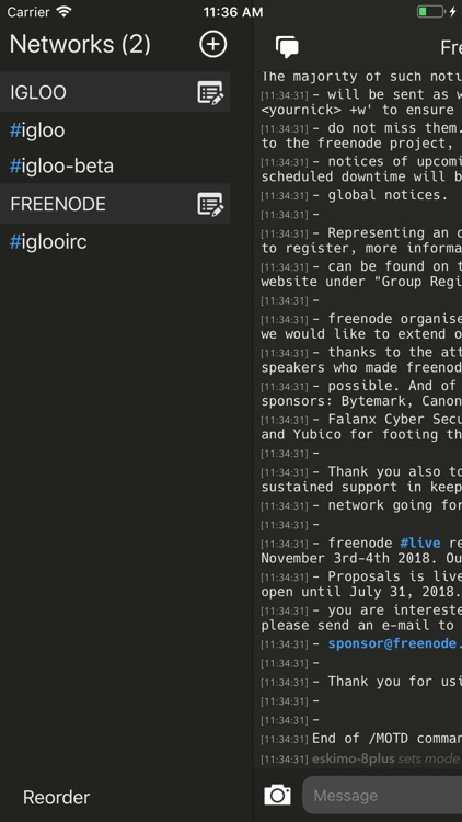 Igloo IRC