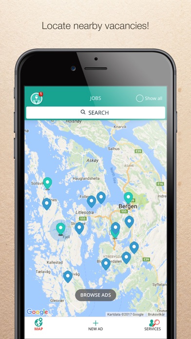 WRK4ME - locate jobs near YOU! screenshot 2