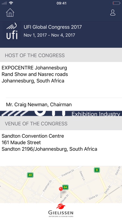 UFI Johannesburg 2017 screenshot 3