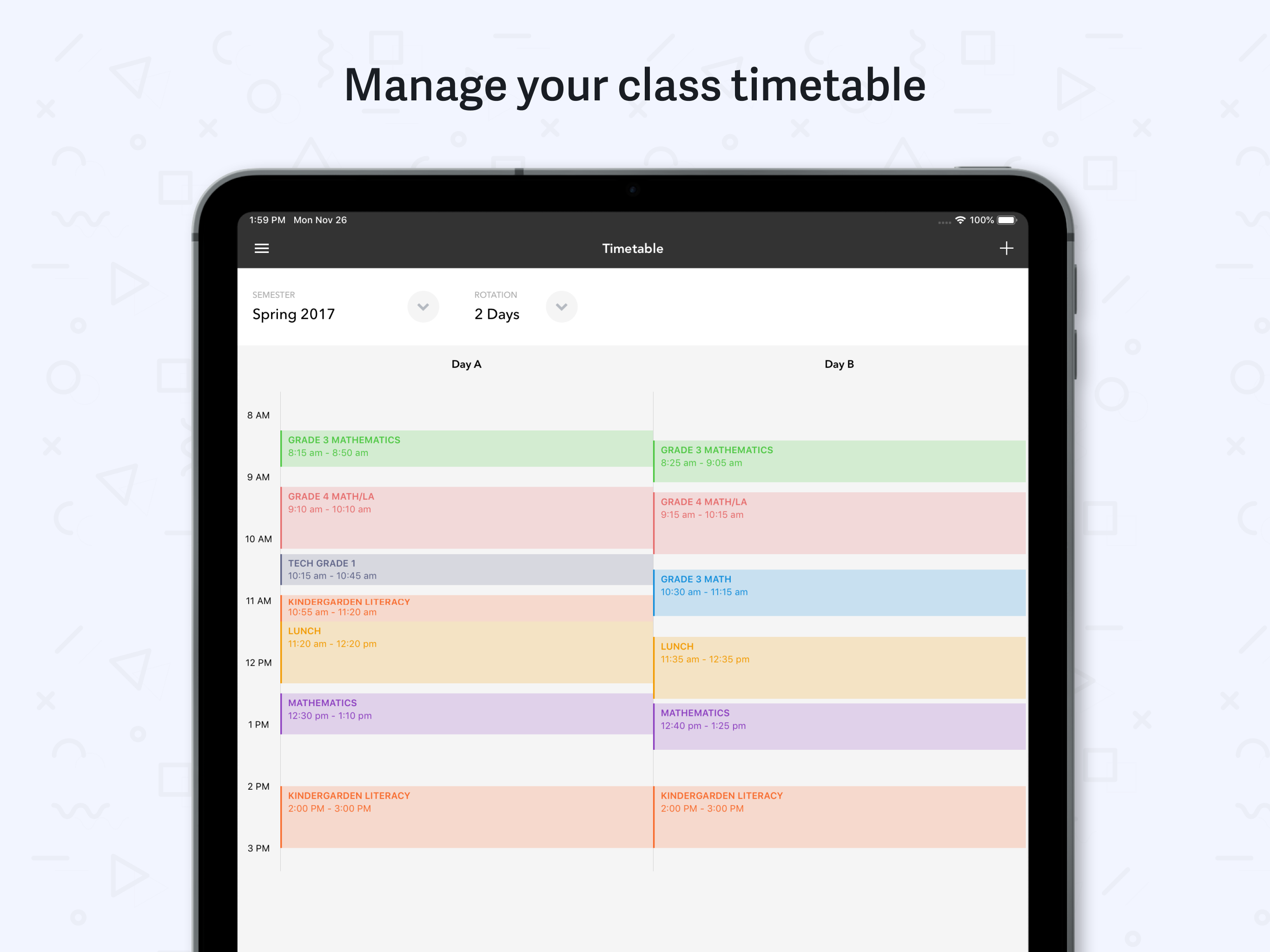 Planboard screenshot 9