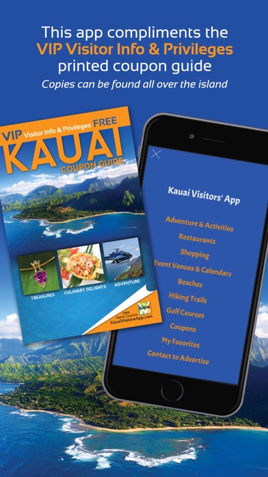 Kauai Visitors' App iPhone screenshot 2 - Travel app