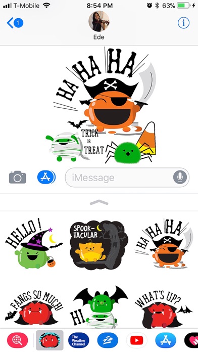 Mochi Halloween Stickers screenshot 4