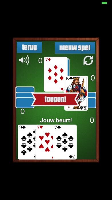 Toepen - leukste kaartspel! Screenshot