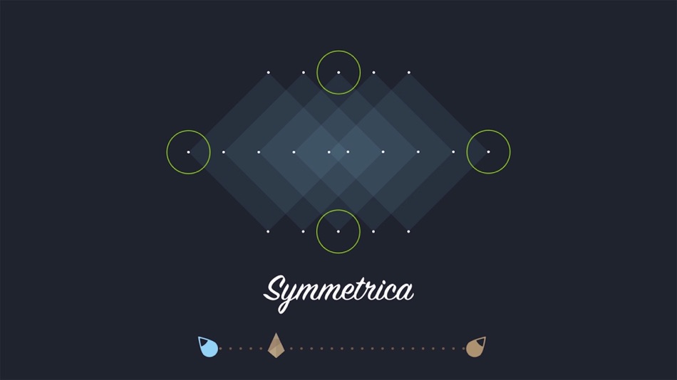 #3. Symmetrica - Minimalistic game (iOS) 来自: Feavy Games