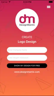 designmantic - logo maker iphone screenshot 1
