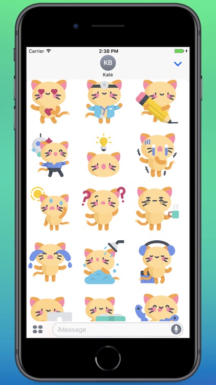 The Cutest Kitty Stickers