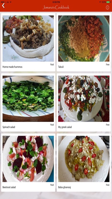 Jomana's Cookbook App screenshot 3