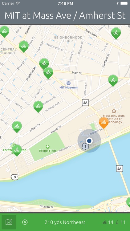 Boston Bikes — A One-Tap Hubway App screenshot-3