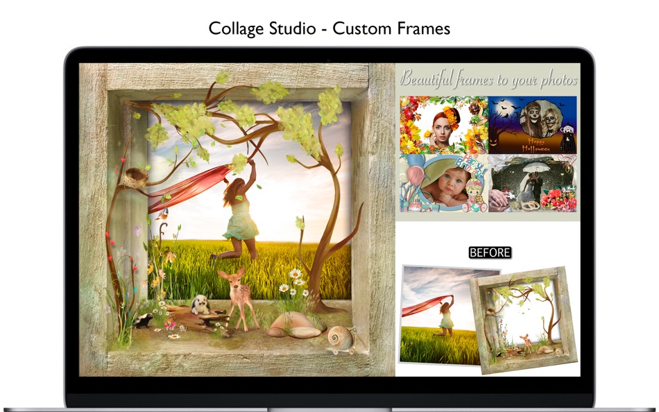 #5. Collage Studio - Custom Frames (macOS) 由: Clovis Michel Pedroso Picanco