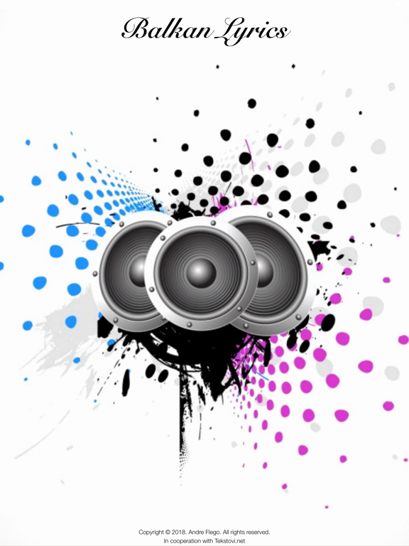 Screenshot #4 pour Balkan Lyrics