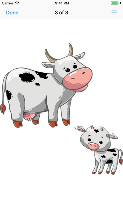 Cow Sticker Pack screenshot-3