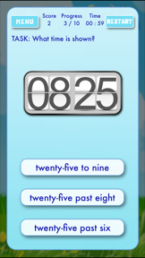 Telling Time - It's Easy screenshot