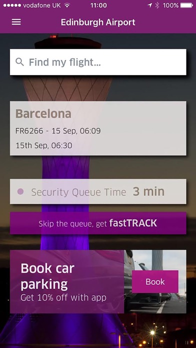 Screenshot #1 pour Edinburgh Airport