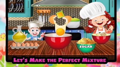 Rainbow Doll Cupcake Maker Sim screenshot 3
