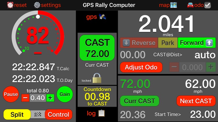 GPS Rally Computer