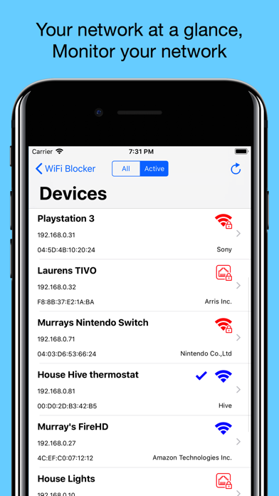 WiFi Blocker Screenshot