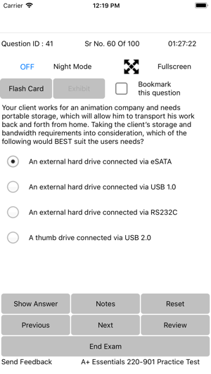 Exam Sim For A+ Essentials(圖1)-速報App