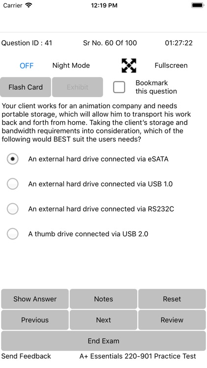 Exam Sim For A+ Essentials