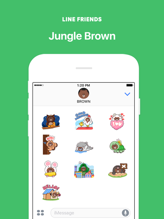 Screenshot #5 pour Jungle Brown - LINE FRIENDS