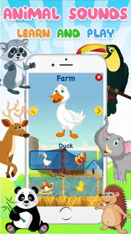 Game screenshot Animal Sounds - Learn & Play mod apk