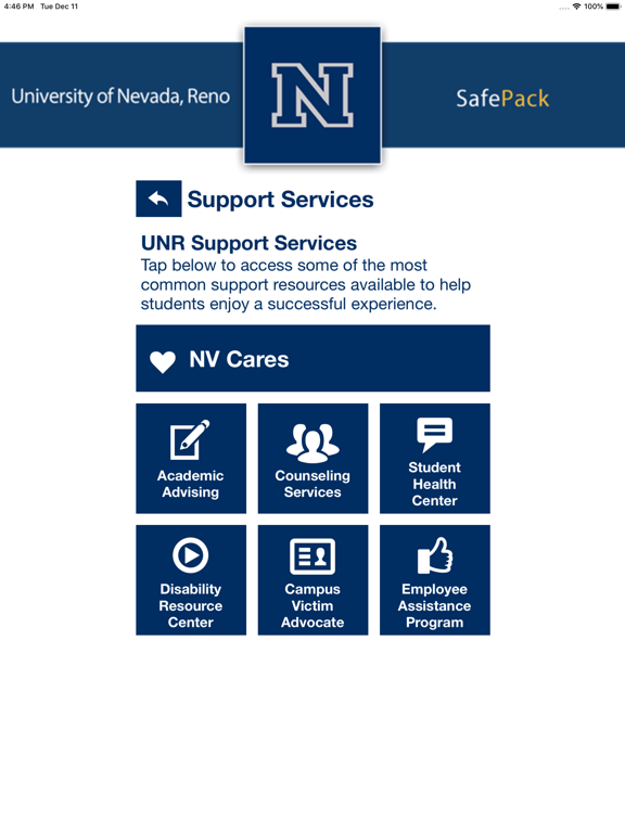 SafePack iPad screenshot 8 - Education app