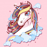 可爱 我的 小 独角兽 屋 染色 书