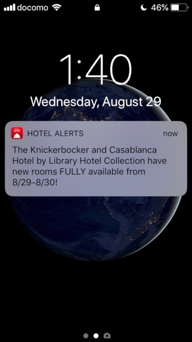 Screenshot #2 pour Hotel Alerts