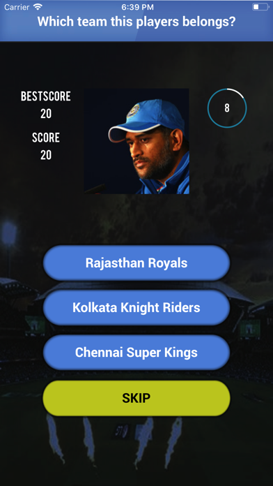 Screenshot 3 of Guess Player Team - IPL Quiz App