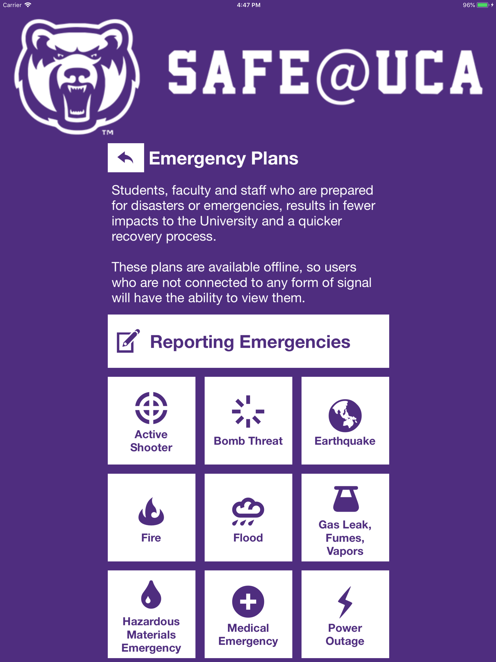 Safe@UCA