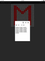 led matrix font generator айпад изображения 2