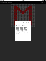 LED Matrix Font Generator ipad bilder 1
