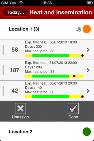 Lely T4C InHerd - Today screenshot 3