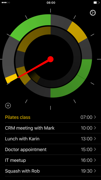 Future - Calendar in a Clock Screenshot