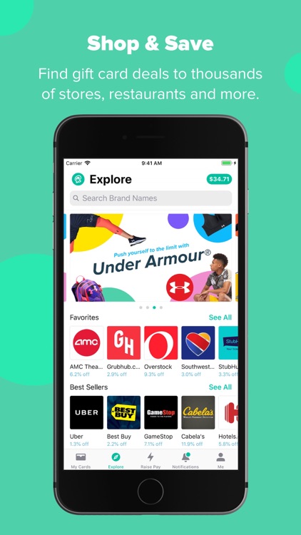 Raise - Discounted Gift Cards screenshot-3