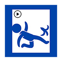 Animated Man In A Door Sticker