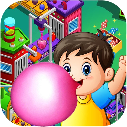 Sweet Candy Bubble Gum Factory iOS App