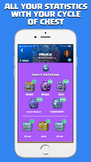 Royale Stats for Clash Royaleのおすすめ画像1