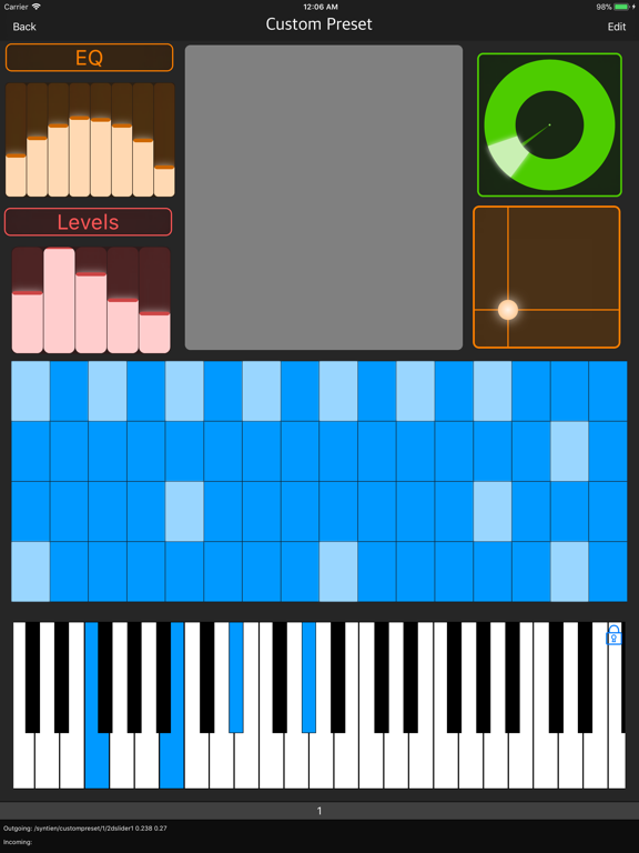 Syntien iPad screenshot 5 - Music app