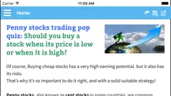 Penny Stocks Investment Guide iPhone image 2