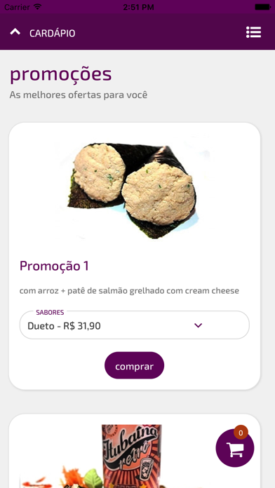 How to cancel & delete Sushi Bahia - Delivery from iphone & ipad 3