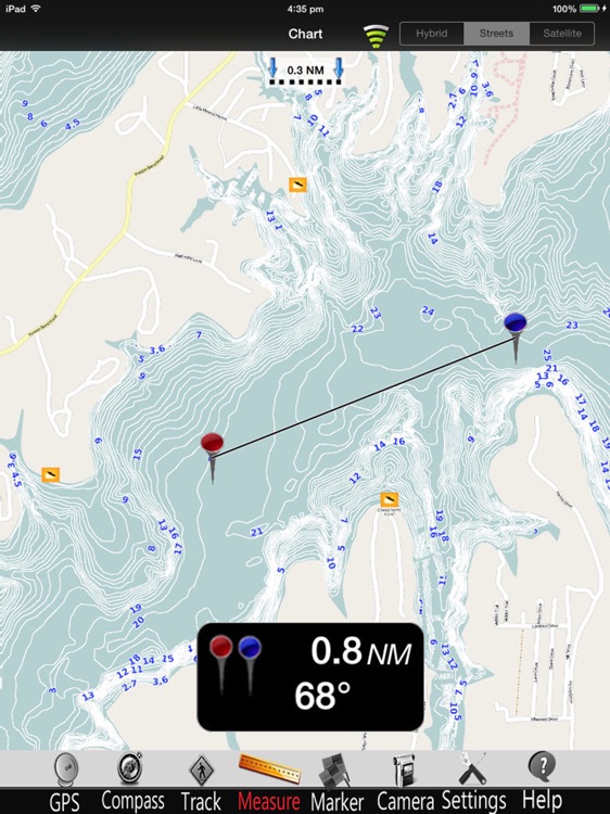 Lake Texoma GPS Charts Pro
