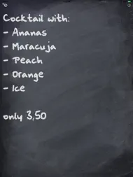 Promotion Blackboard ipad bilder 0