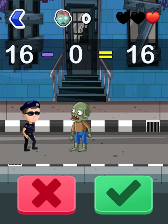 Screenshot #6 pour Math vs. Zombies : Math Games